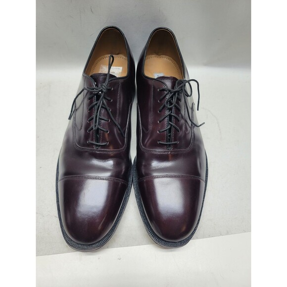 Johnston & Murphy Melton Men\'s 12 22-02985 Optima Burgundy Cap Toe Oxford Shoes main image 6